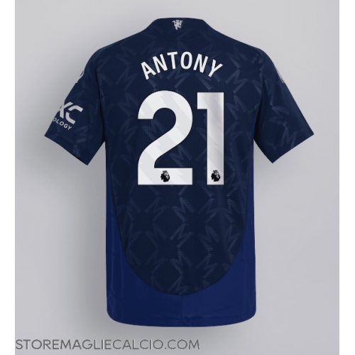 Manchester United Antony #21 Maglia Gara Trasferta Repliche 2024-25 Maniche Corte Manchester United Antony #21 Maglia Gara Trasferta Repliche 2024-25 Maniche Corte